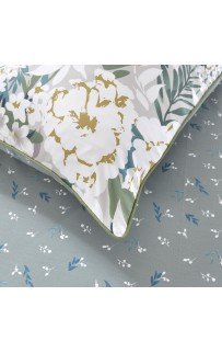 Монпелье (зеленый) КПБ сатин Евро