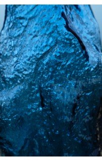 Ирен (синяя) Ваза стеклянная 16х11х38см Sofi De MarkO