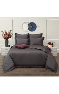 Моно (антрацит) комплект постельного белья Евро Sofi De MarkO