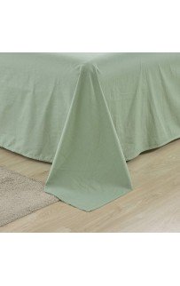 Пейтон (зеленый) КПБ сатин 2х