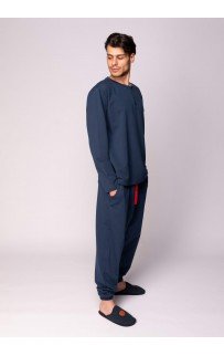 Дамиан (синяя) S Пижама Мужская Sofi De MarkO