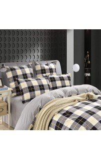 Гамлет (серый) комплект постельного белья сатин 2х Sofi De MarkO