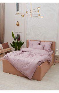 Моне (лиловый) страйп сатин Евро Sofi De MarkO