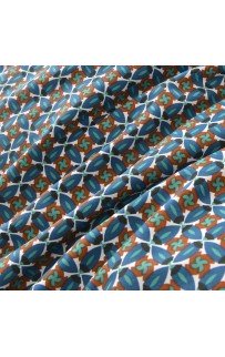 Ахиллес (синий) комплект постельного белья Сатин 2х Sofi De MarkO