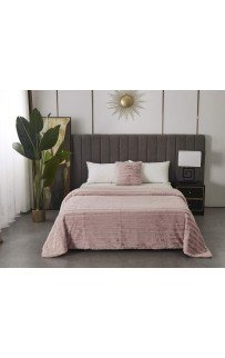 Анабель (пепел роза) Покрывало 160х220