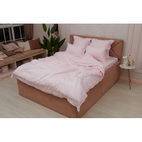 Моне (пудра) страйп сатин Евро Sofi De MarkO