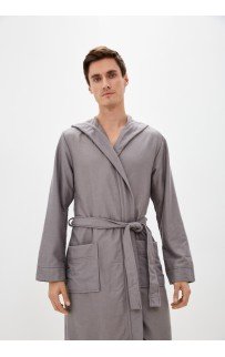 Марвин (серый) S Мужской Халат с капюшоном Sofi De MarkO