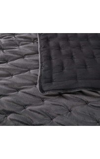 Лея (антрацит) Покрывало 160х220 Sofi De MarkO