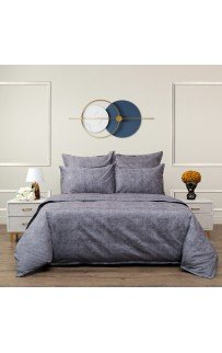 Стефани (антрацит) КПБ сатин 7Е