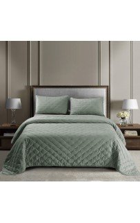 Иоланта (зеленая) Покрывало 240х260 Sofi De MarkO