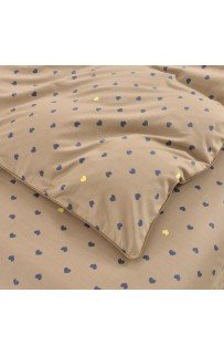 Лайки (шоколад) комплект постельного белья сатин 7Е Sofi De MarkO