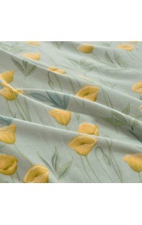 Присцила (желтая) комплект постельного белья сатин 7E Sofi De MarkO