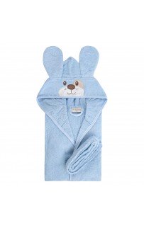 Зума (голубой) Халат детский 5-6 года Махровый Sofi De MarkO