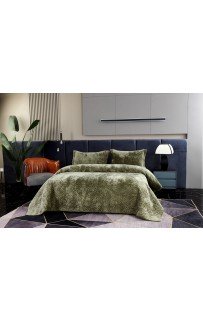 Деварта (олива) Покрывало 160х220 Sofi De MarkO Деварта (олива) Покрывало 160х220 Sofi De MarkO
