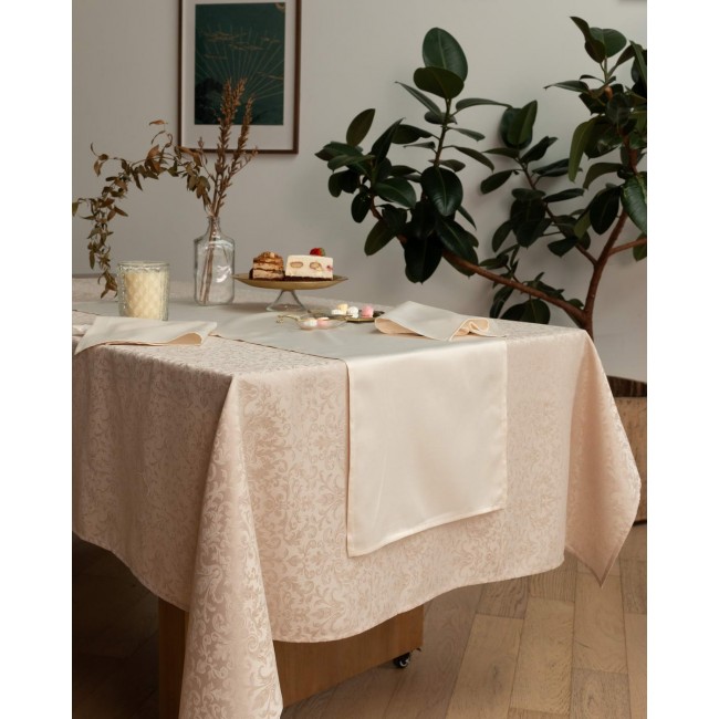 Бекки (беж) Скатерть 140х180 Sofi De MarkO