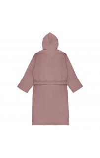 Naomi (марсала) L (р.56-58) Халат вафельный с капюшоном Sofi De MarkO