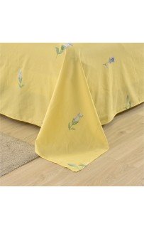 Присцила (желтая) комплект постельного белья сатин 7E Sofi De MarkO