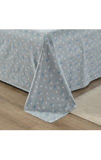 Монпелье (зеленый) КПБ сатин Евро