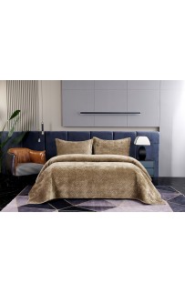Деварта (капучино) Покрывало 240x260 Sofi De MarkO
