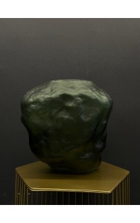 Паскаль (зеленый) Ваза стеклянная матовая 33.5х23х30.5см Sofi De MarkO