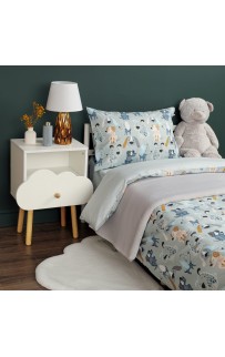 Собачки (серый) КПБ детский Siberia