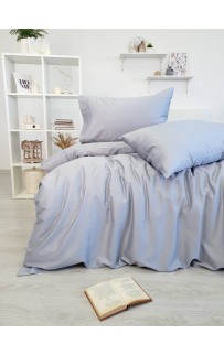 Комплект постельного белья Tivolyo Home CASUAL серый семейный