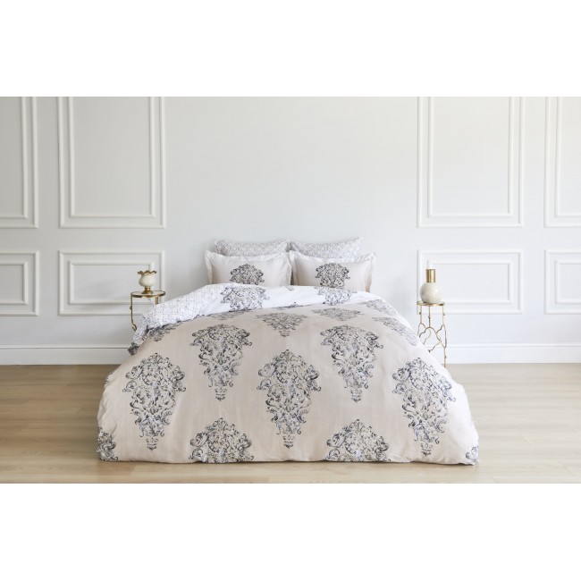 Комплект постельного белья Soft cotton PERENNA светло-бежевый KING SIZE