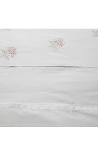 Комплект постельного белья Tivolyo Home ORTANCA розовый Евро