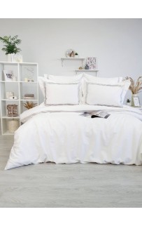 Комплект постельного белья Tivolyo Home LINE крем/бежевый KING SIZE