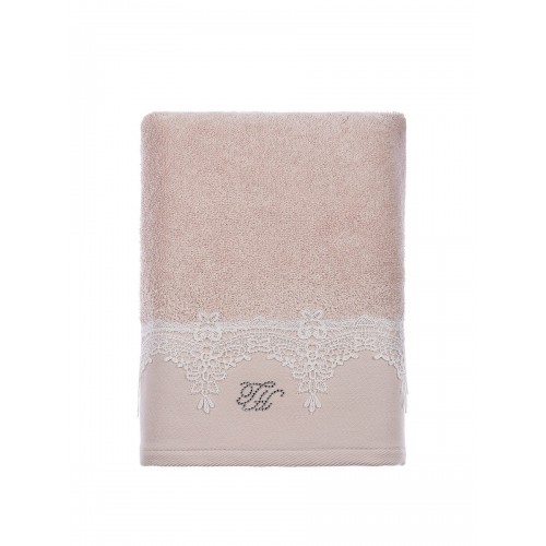 Полотенце Tivolyo Home JULIET бежевый 75х150