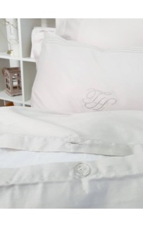 Комплект постельного белья Tivolyo Home LINE бежевый Евро