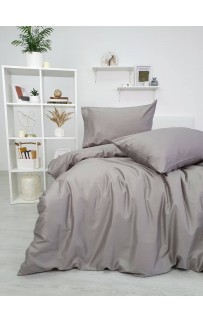 Комплект постельного белья Tivolyo Home CASUAL хаки Полутороспальный
