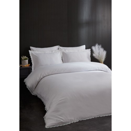 Комплект постельного белья Grazie Home ASEL белый Евро