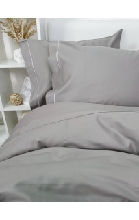 Комплект постельного белья Tivolyo Home CASUAL хаки Полутороспальный