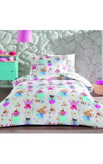 Комплект постельного белья Tivolyo Home BARBIE GIRLS Полутороспальный