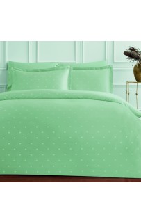 Комплект постельного белья Tivolyo Home MY LOVE ментоловый Евро