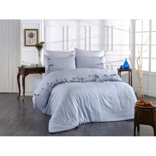 Комплект постельного белья Grazie Home D'OR голубой Евро