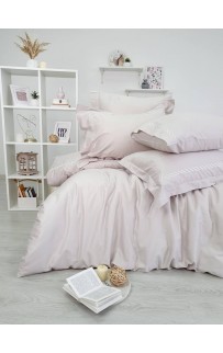 Комплект постельного белья Tivolyo Home CATENA бежевый семейный