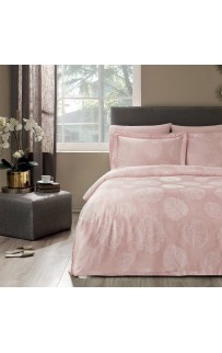 Комплект постельного белья Tivolyo Home LIDIA пудра Евро