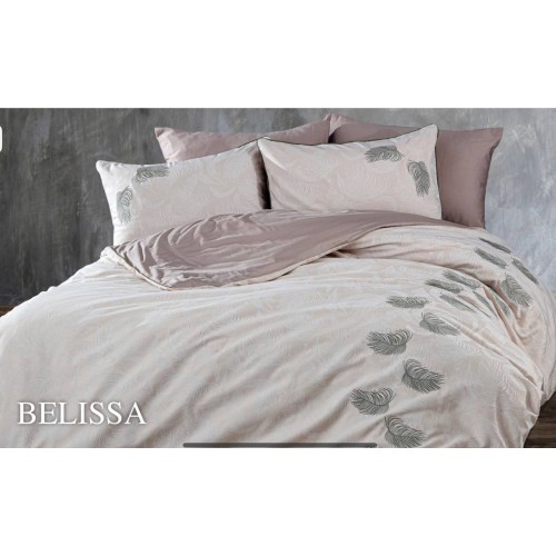 Комплект постельного белья Grazie Home BELISSA коричневый Евро