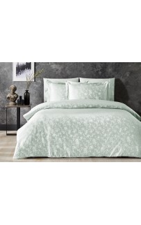 Комплект постельного белья Tivolyo Home CLARINDA ментоловый Евро
