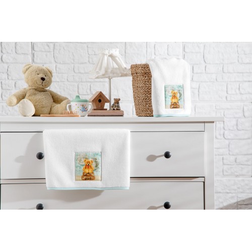 Детский набор полотенец Tivolyo Home MASHA 2 предмета