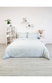 Комплект постельного белья Tivolyo Home LINE бирюзовый Евро