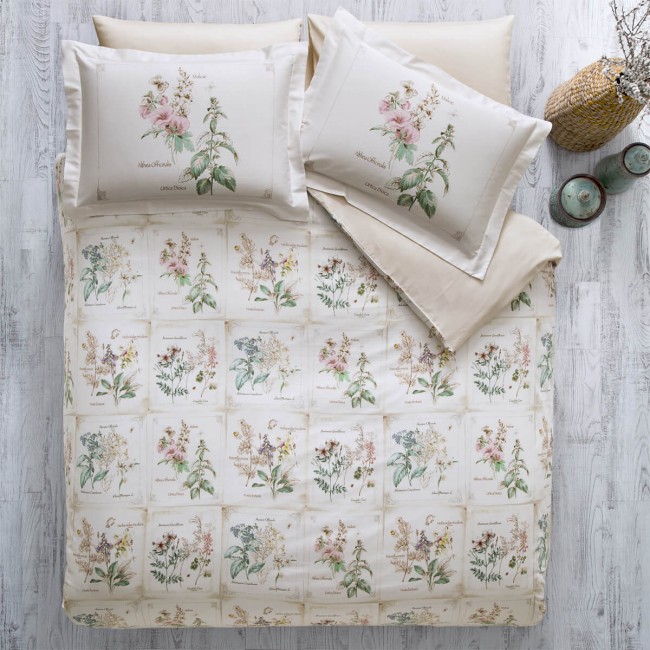 Комплект постельного белья Tivolyo Home FLORINE семейный