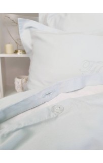 Комплект постельного белья Tivolyo Home LINE бирюзовый Евро
