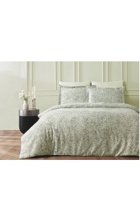 Комплект постельного белья Tivolyo Home MARY зелёный Евро
