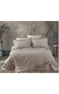 Комплект постельного белья Grazie Home CELINE коричневый Евро