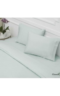 Комплект постельного белья Tivolyo Home CASUAL бирюзовый семейный