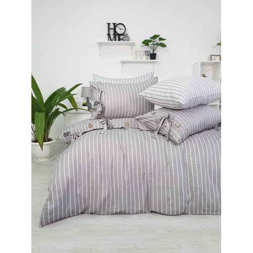 Комплект постельного белья Grazie Home D'OR антрацит Евро