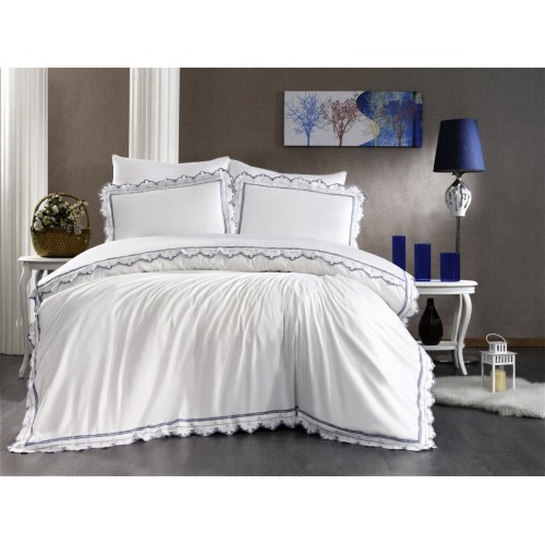 Комплект постельного белья Grazie Home ERVA белый Евро